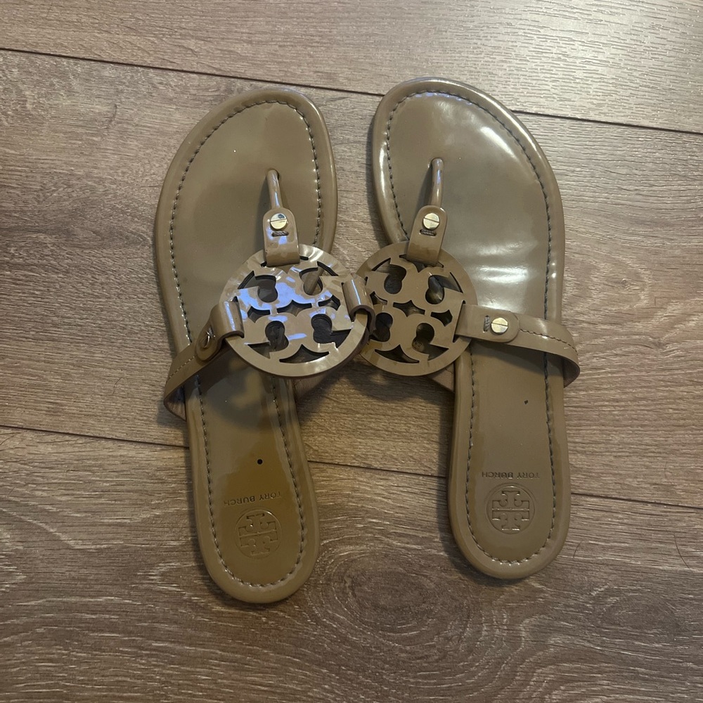 Tory Burch thong sandals, size 8